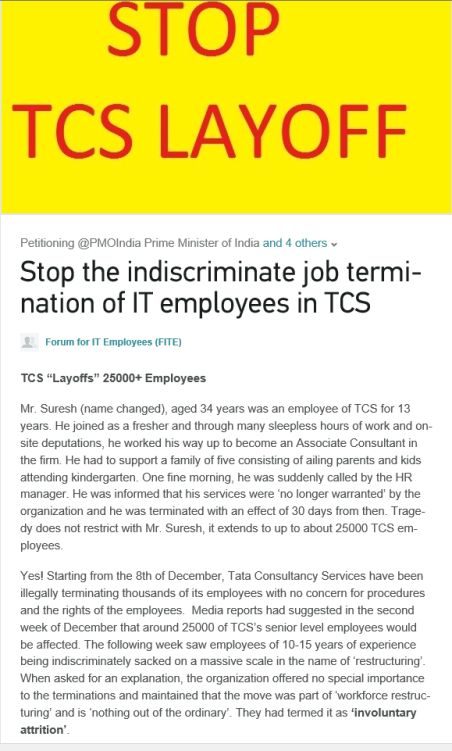 TCS Layoff 2